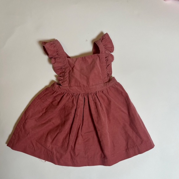 Janie & Jack NWT 6-12M corduroy jumper and bow - Picture 5 of 6